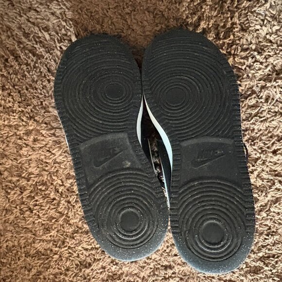 Nike Men’s Court Vision Mid NN Sneaker BLK/WHT DN3577-001 - Picture 3 of 5